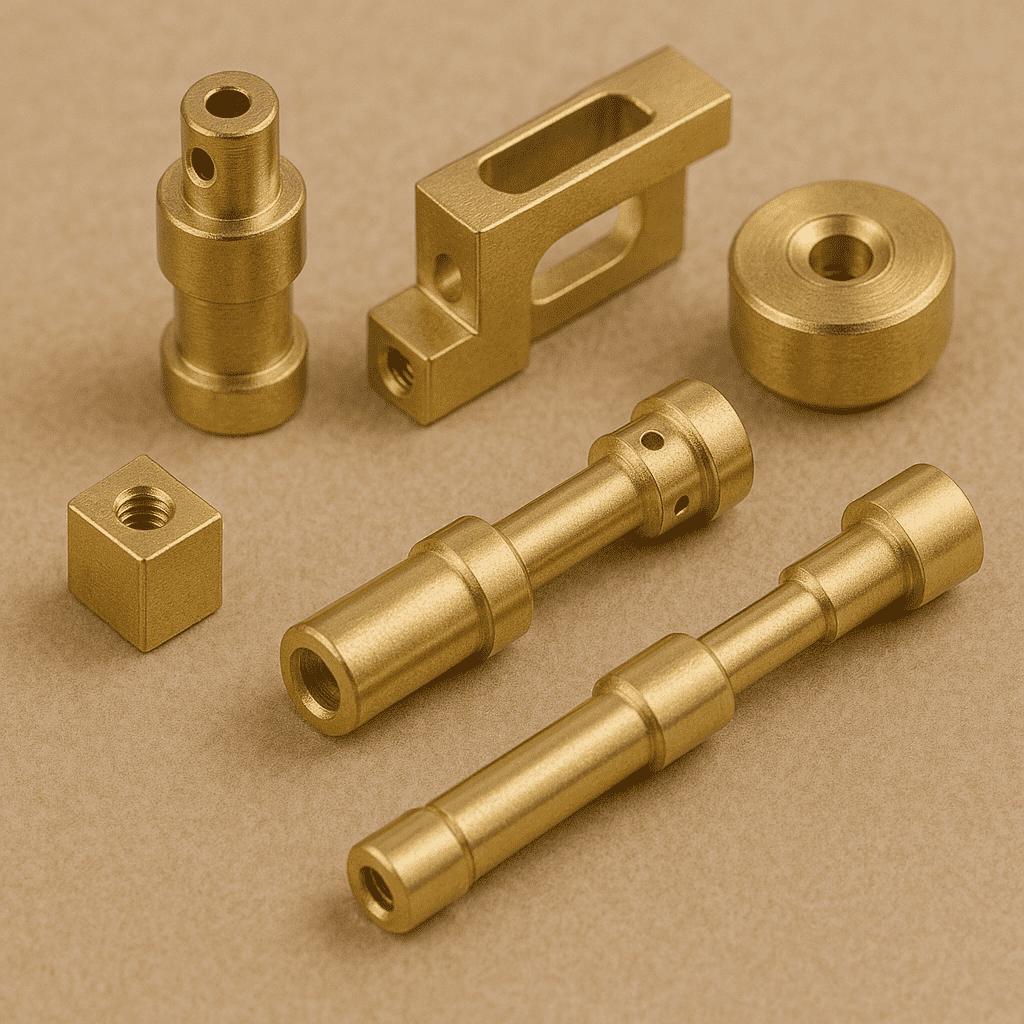 Precision brass components for electrical switchgear